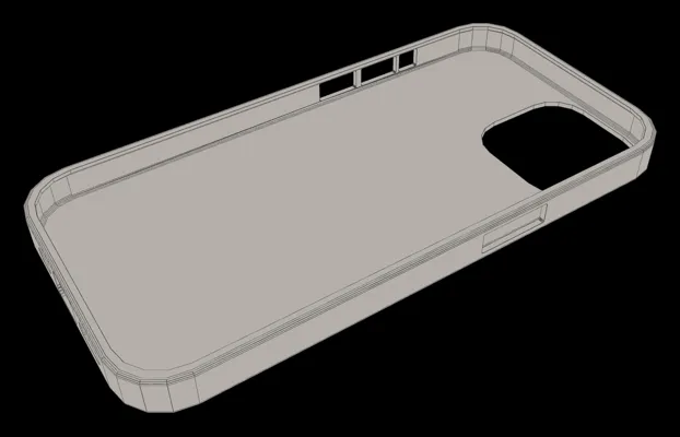 3D-printable phone case style preview
